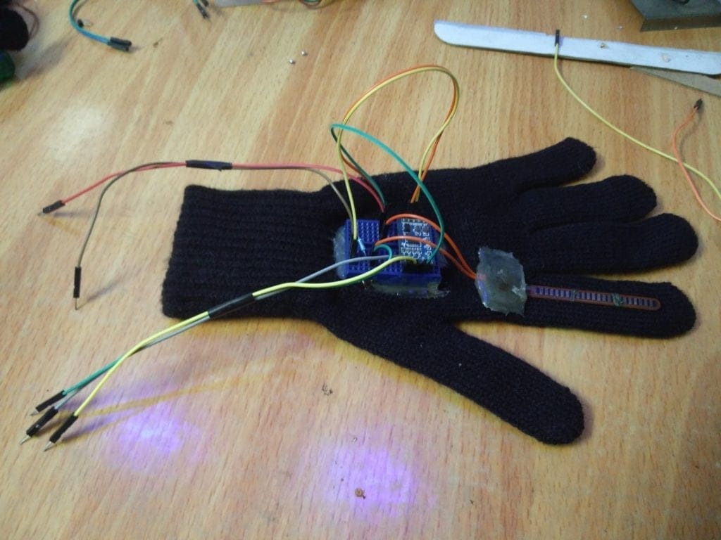 Gesture Controlled Robot Gloves