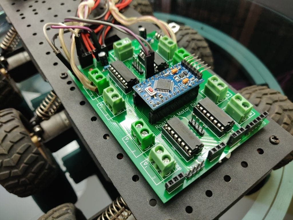 Arduino Motor Driver PCB