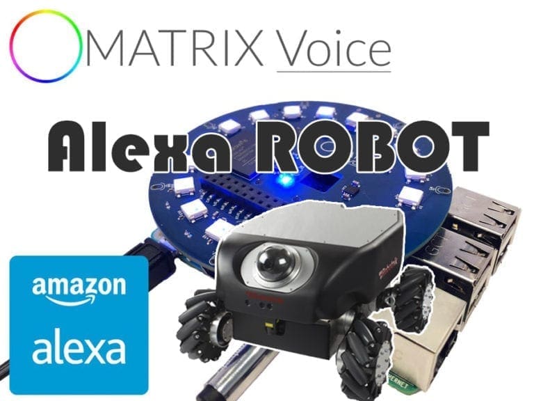 MATRIX Voice Alexa Robot using Raspberry Pi
