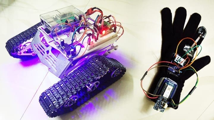 Spinel Crux – Gesture Controlled Robot for Wireless Surveillance – Part 2