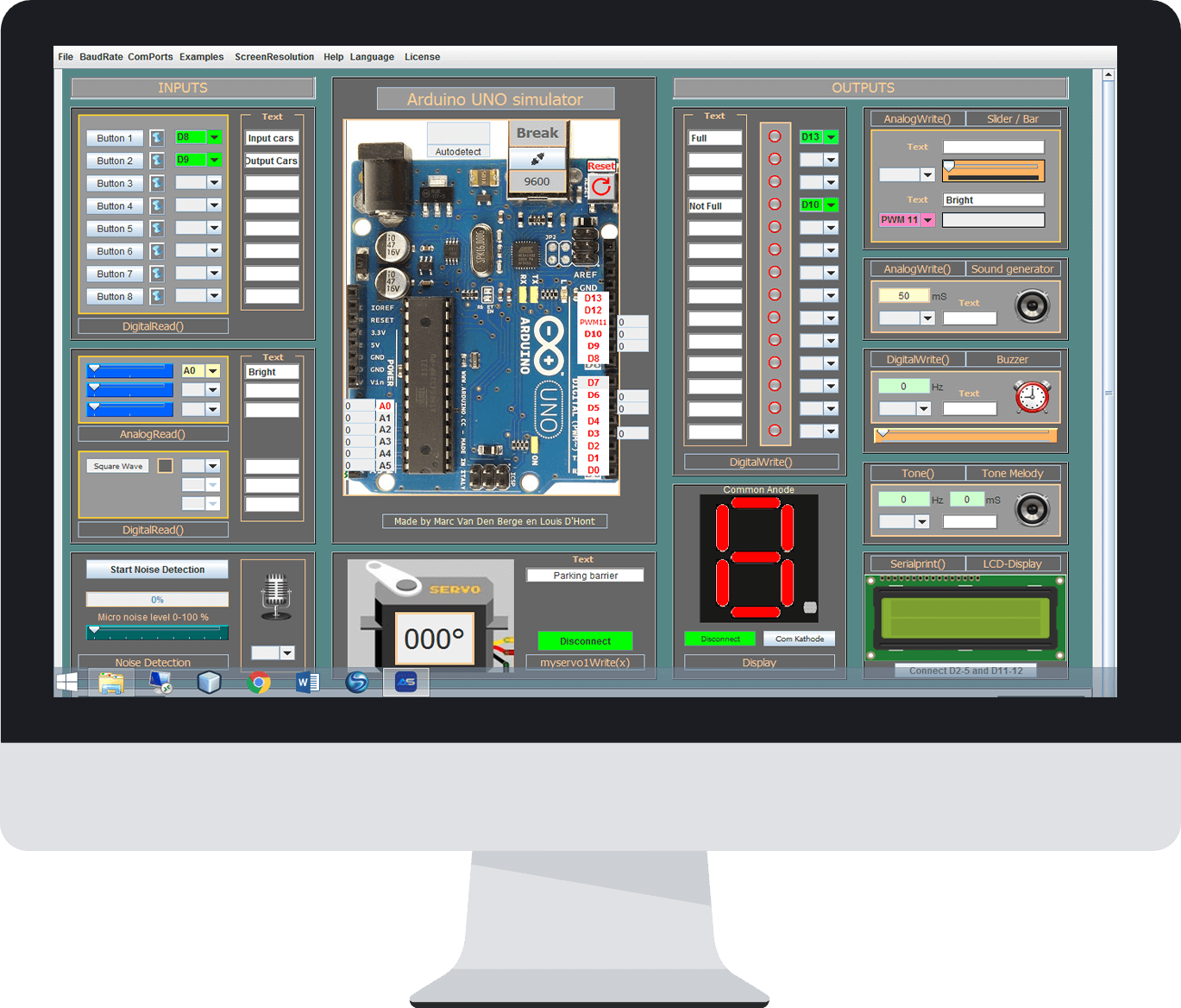 arduino simulator software download