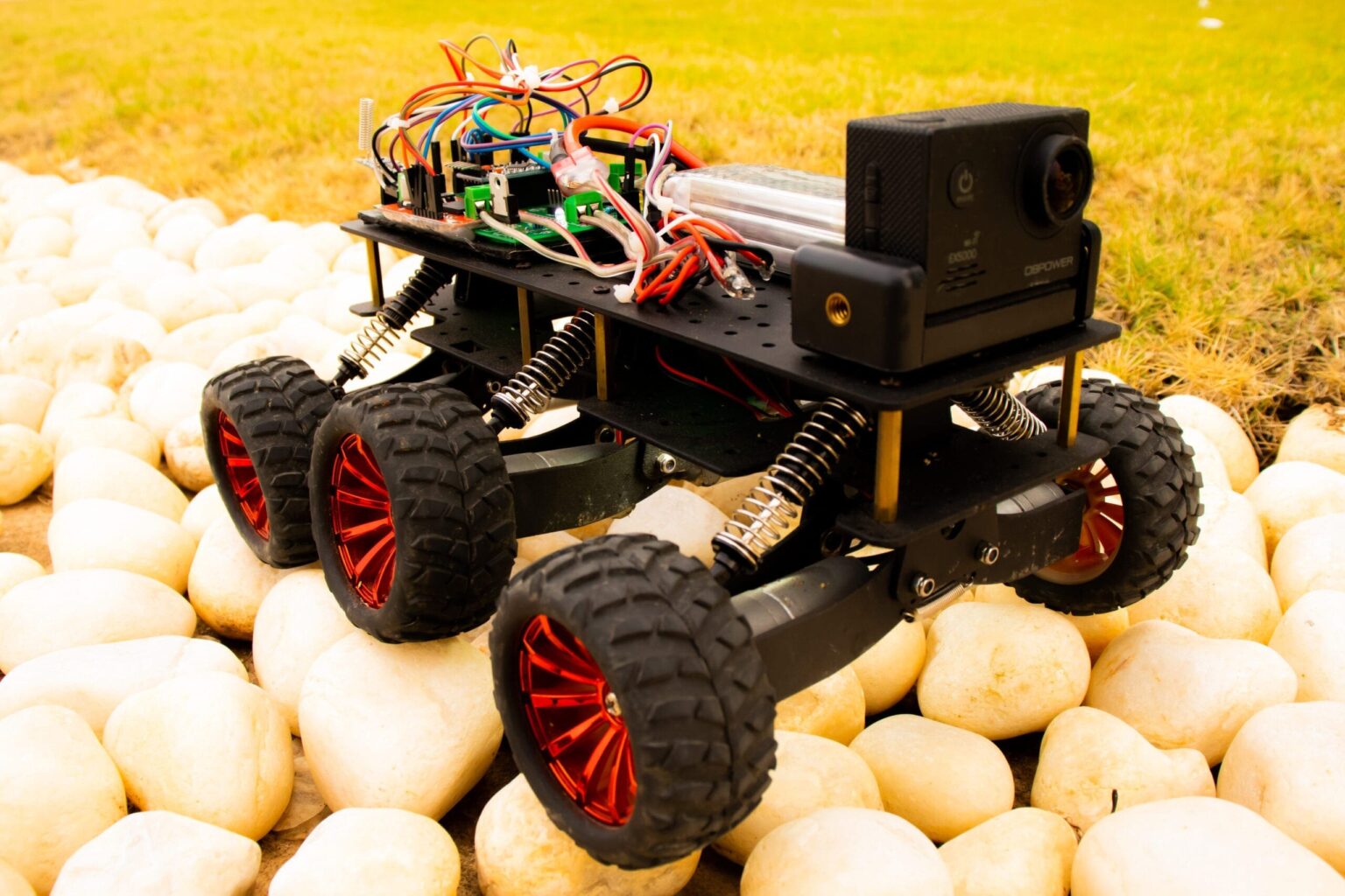 DIY Arduino RC Robot | 6 Wheel Drive Off Road Crawler | RootSaid