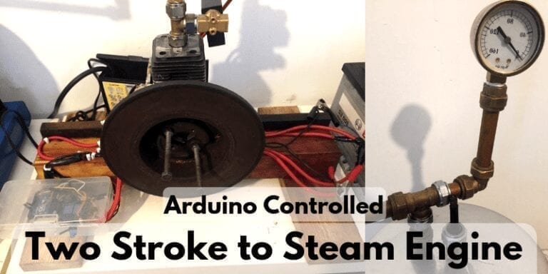 Arduino Controlled Two-Stroke to Steam Engine Conversion