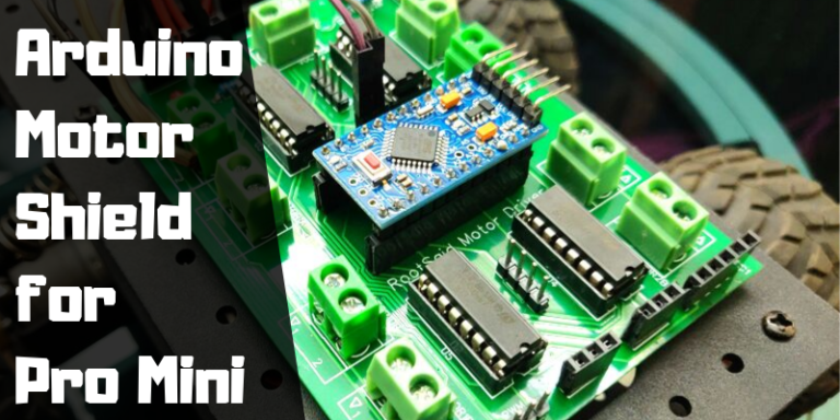 Arduino Motor Shield PCB V1 | 4 Motors at Once