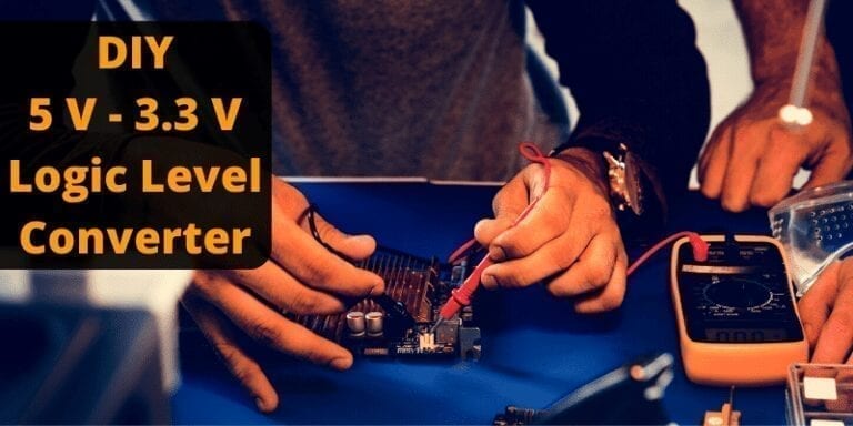 DIY 5V to 3.3V Logic Level Converter IC with PCB Design