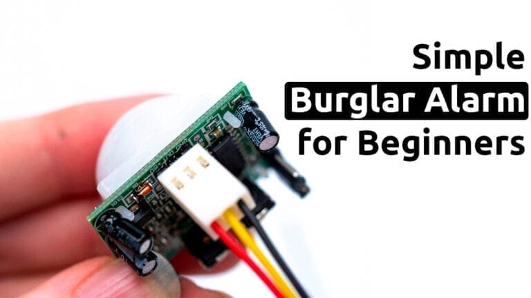 PIR Based Burglar Alarm using DigiSpark