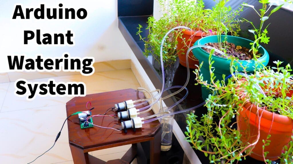 plant watering system using arduino