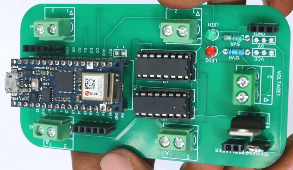 Arduino Motor Driver Shield PCB