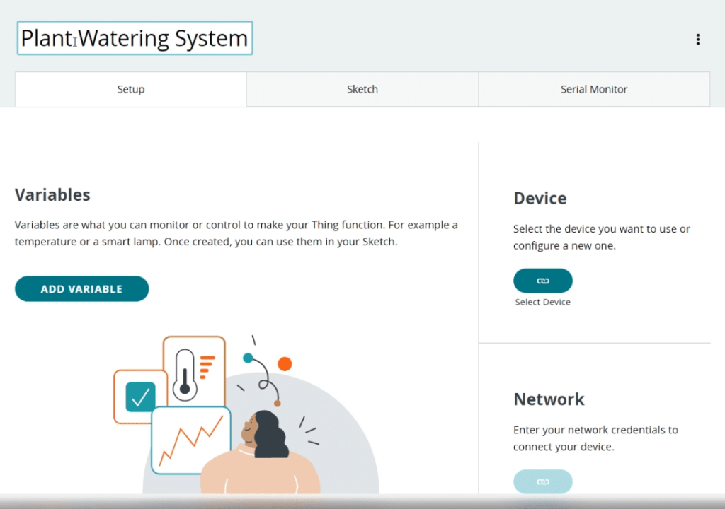 Creating a New Thing in Arduino IoT Cloud