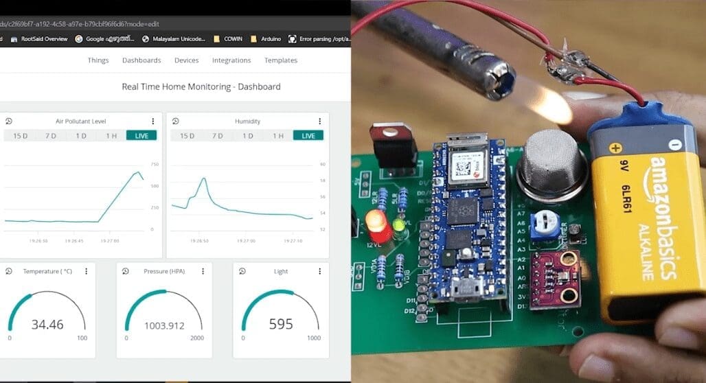 Taking Care of your Family and Elders using Arduino based Real-Time ...