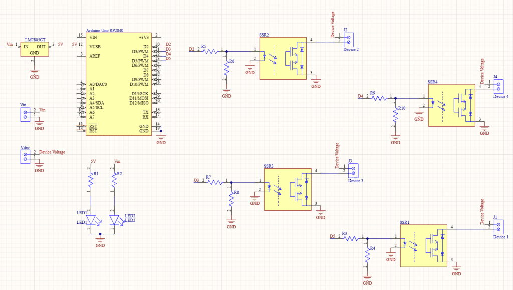 Arduino Project - DIY Cocktail Mixer Circuit