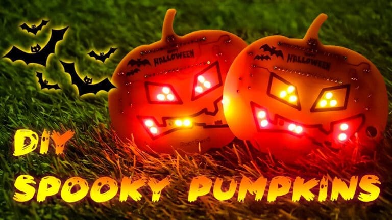How To Make A Homemade Light Up Jack O Lantern | DIY Glowing Pumpkin Halloween 2021 Project
