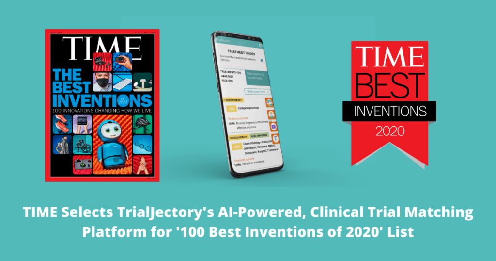 TrialJectory is an AI powered clinical trial matching platform helping in cancer treatments.