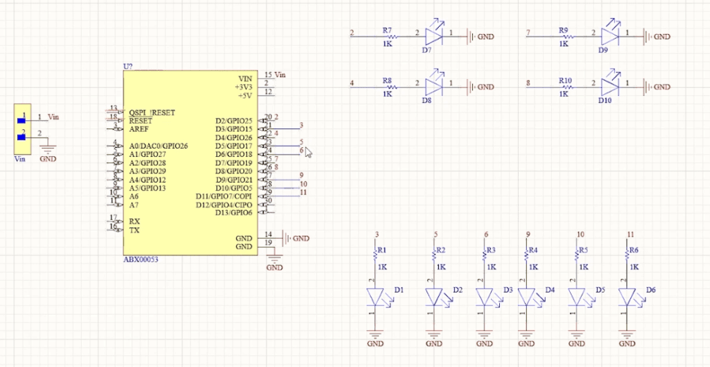 Beating Heart PCB Circuit