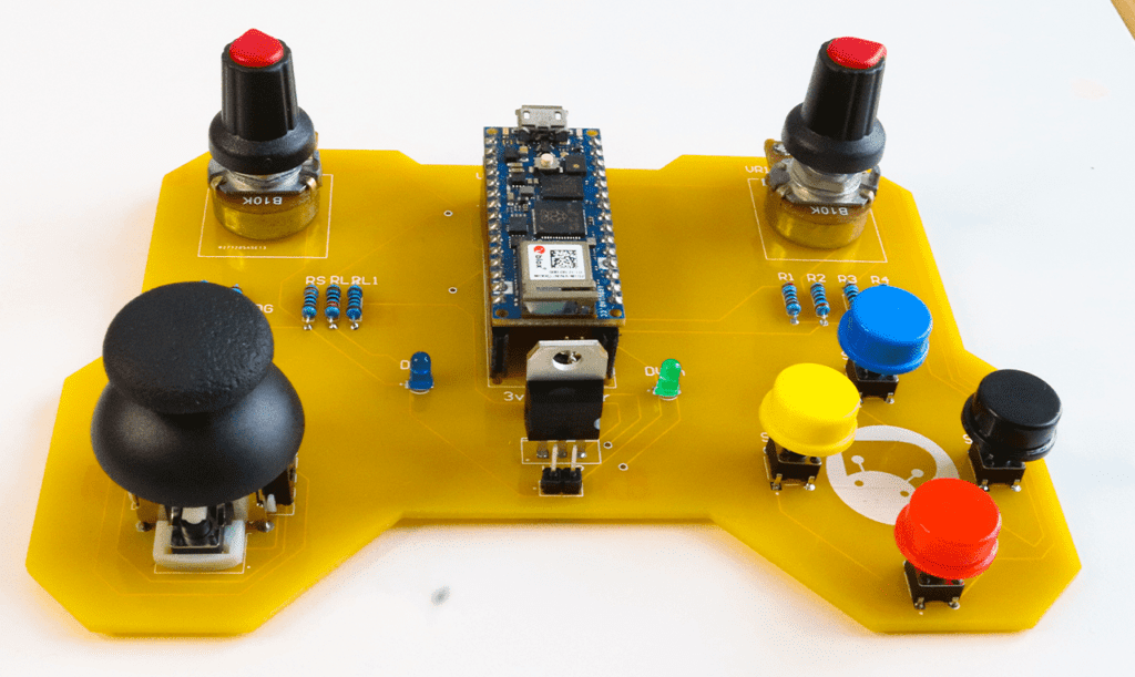 own USB Joystick using Arduino for Gaming and Robotics - Robotics, Technology & Cyber Security