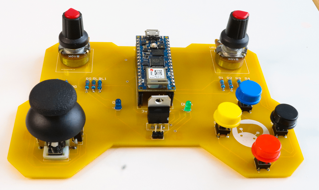 own USB Joystick using Arduino for Gaming and Robotics - Robotics, Technology & Cyber Security