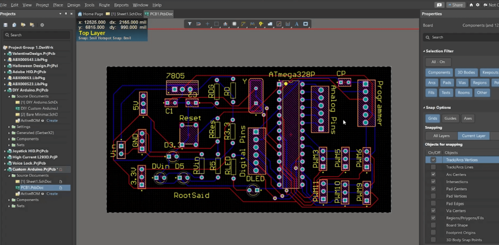 Diseño de PCB con Altium PCB Designer