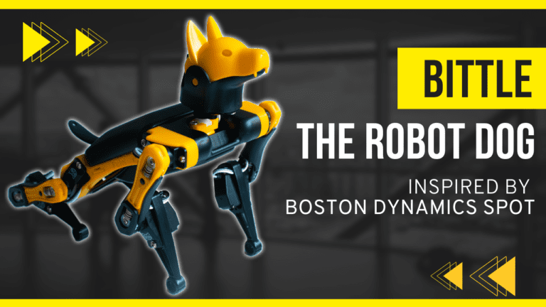 Petoi Bittle – The Robot Dog Inspired by Boston Dynamics Spot