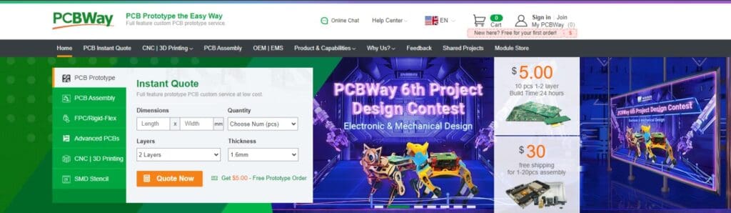 PCBWay PCB Manufacturing Company
