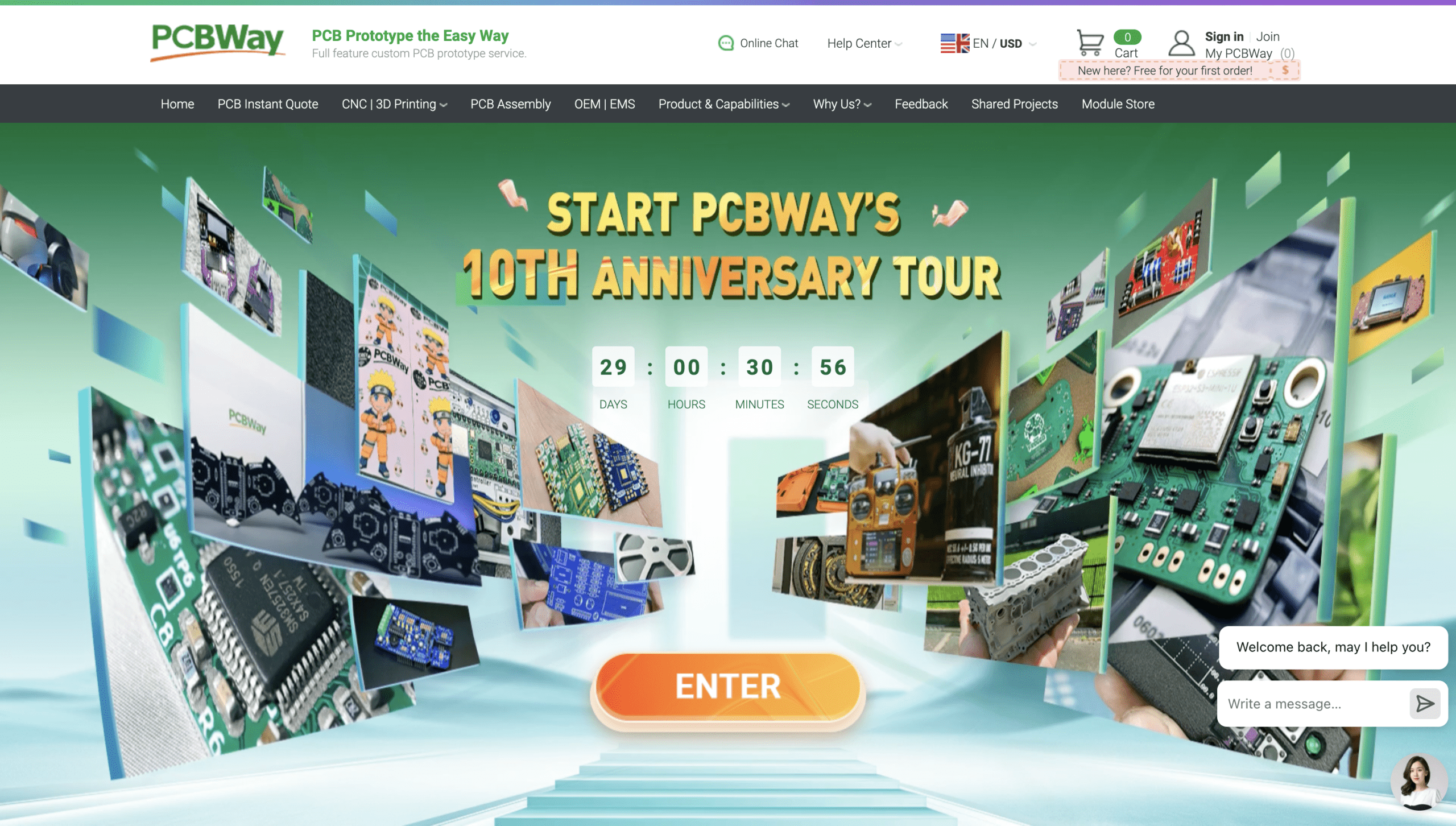 PCBWay 10th Anniversary