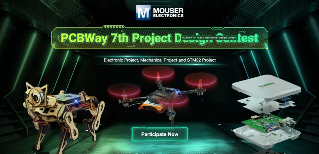 PCBWay 7th design Contest 2024