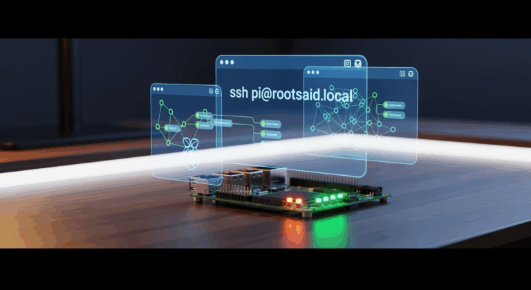 How to Connect to Raspberry Pi Using SSH Without IP Address (No Monitor Needed)