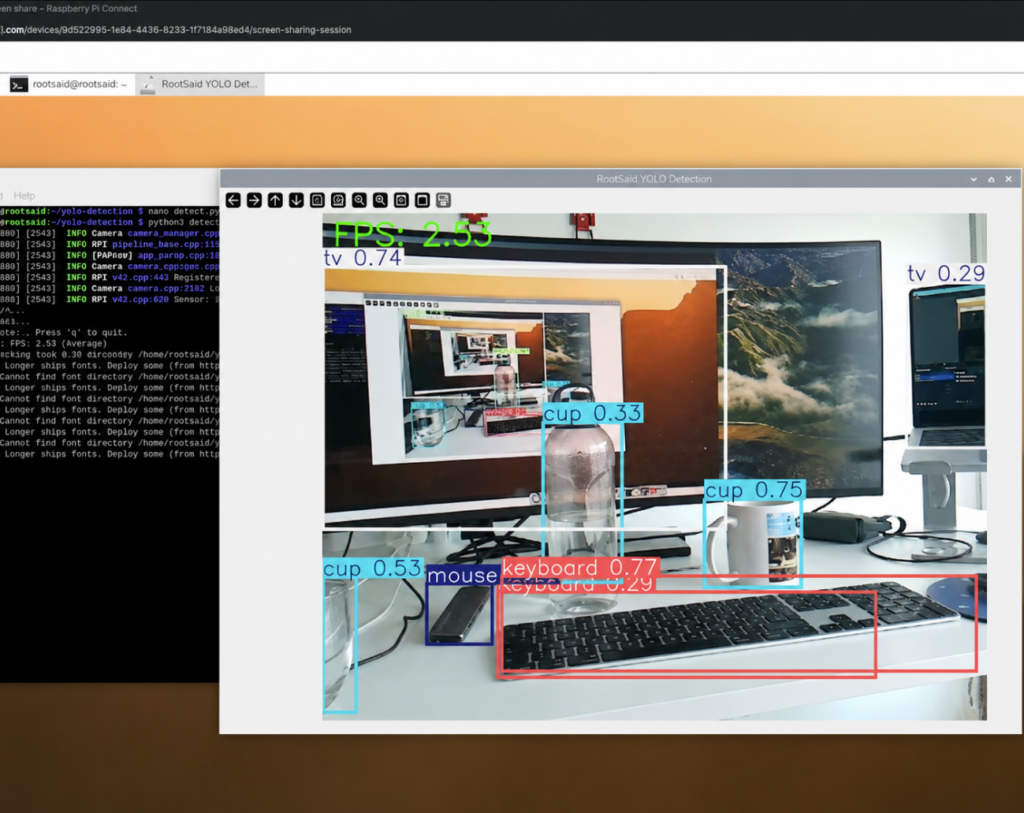 object detection using raspberry pi | raspberry pi... Real-Time Object Detection - Run YOLO on Raspberry Pi: (2026 ...